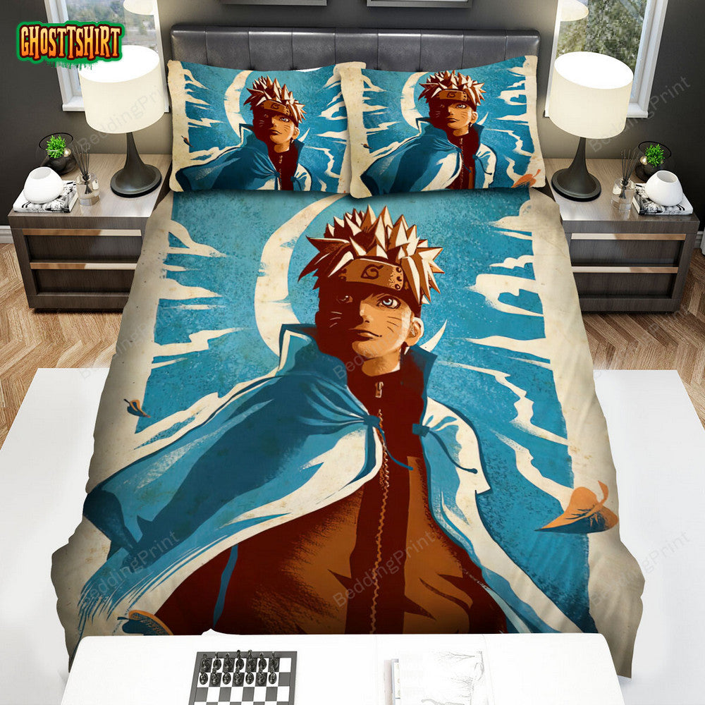Anime Icons The Hokage Bed Sheets Duvet Cover Bedding Set