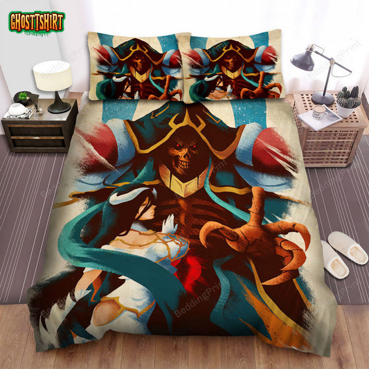 Anime Icons The Overlord Bed Sheets Duvet Cover Bedding Set