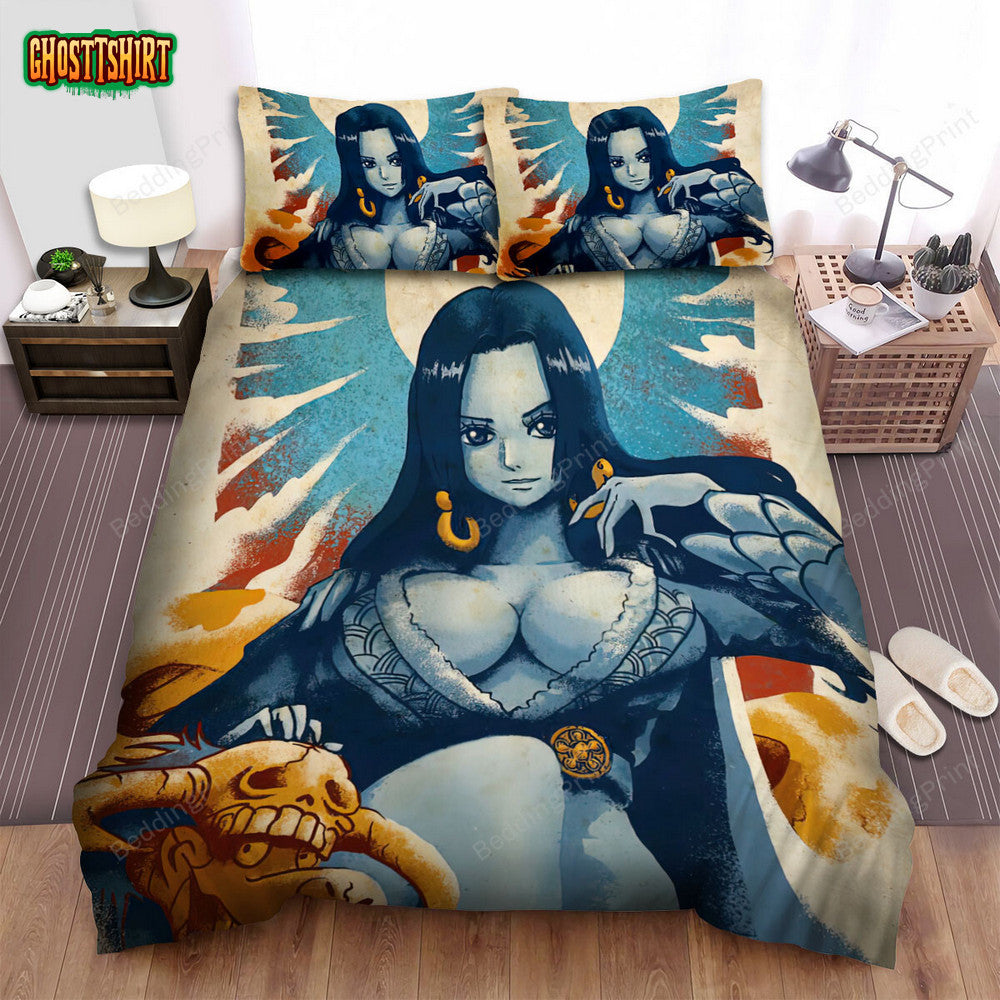 Anime Icons The Pirate Empress Bed Sheets Duvet Cover Bedding Set