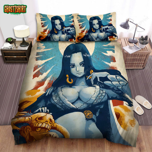Anime Icons The Pirate Empress Bed Sheets Duvet Cover Bedding Set