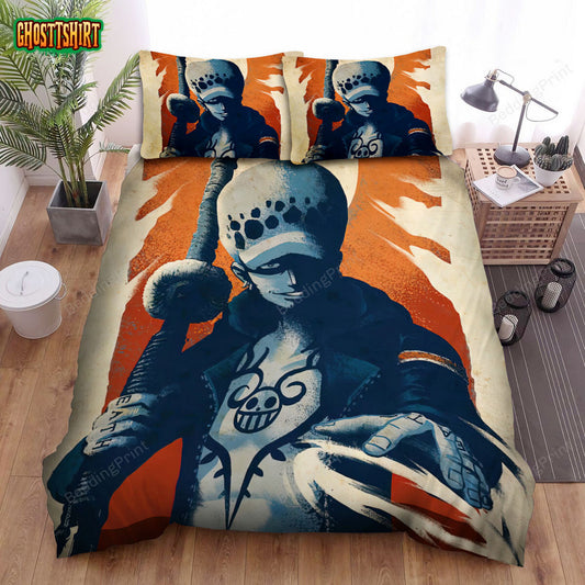 Anime Icons The Surgeon Of Death Bed Sheets Duvet Cover Bedding Set