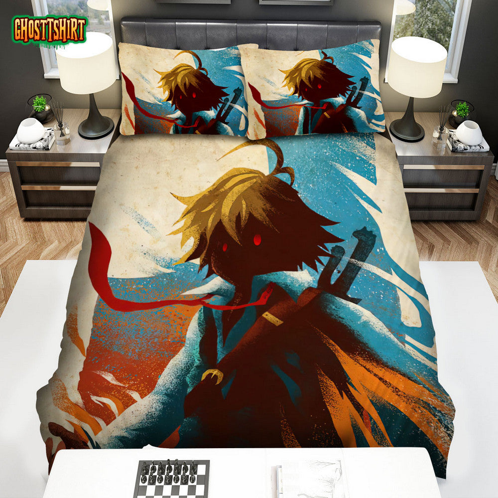 Anime Icons Wrath Bed Sheets Duvet Cover Bedding Set