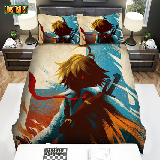Anime Icons Wrath Bed Sheets Duvet Cover Bedding Set