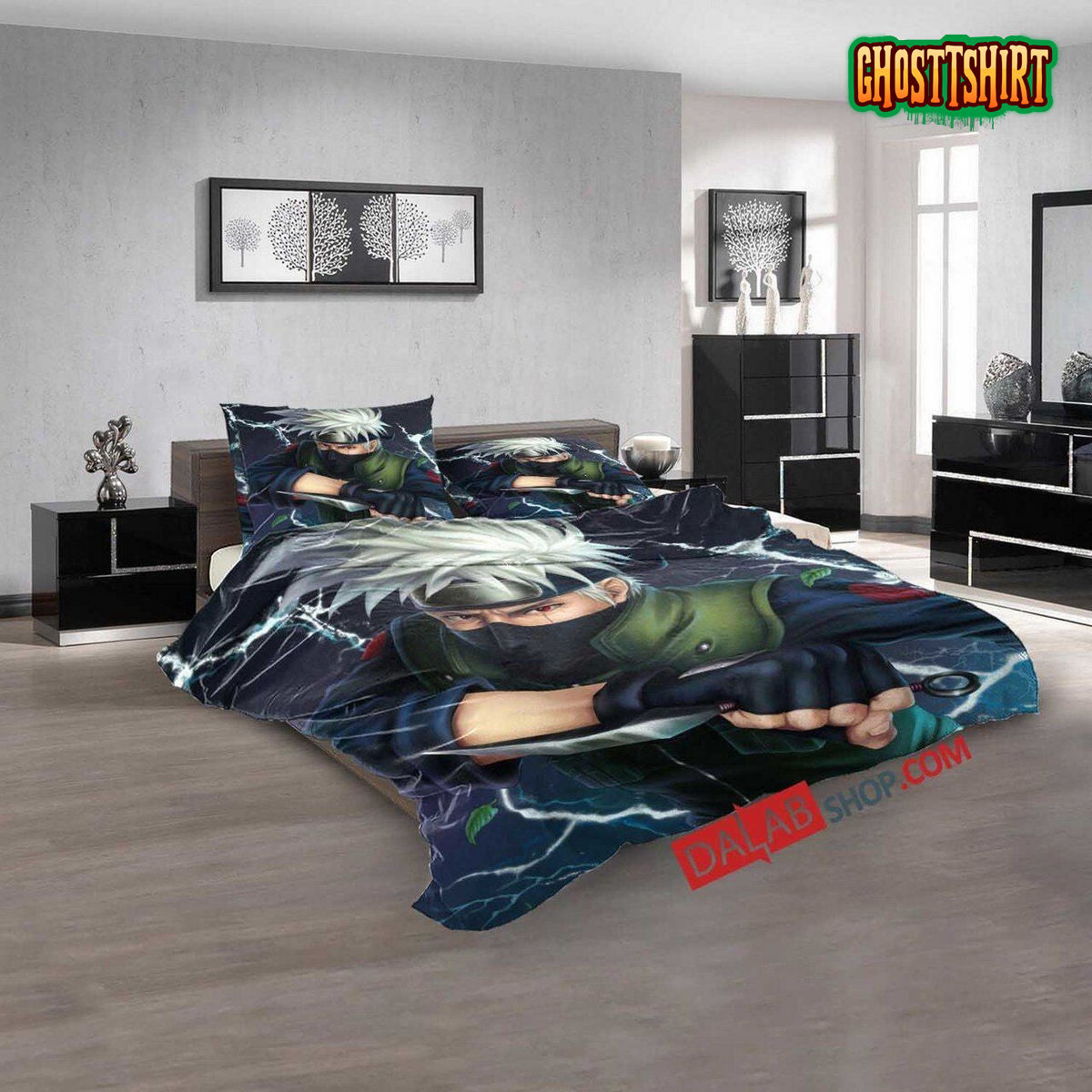 Anime Naruto V 3D Duvet Cover Bedding Set