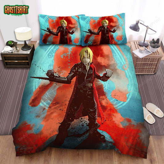 Anime Society Alchemist Bed Sheets Duvet Cover Bedding Set