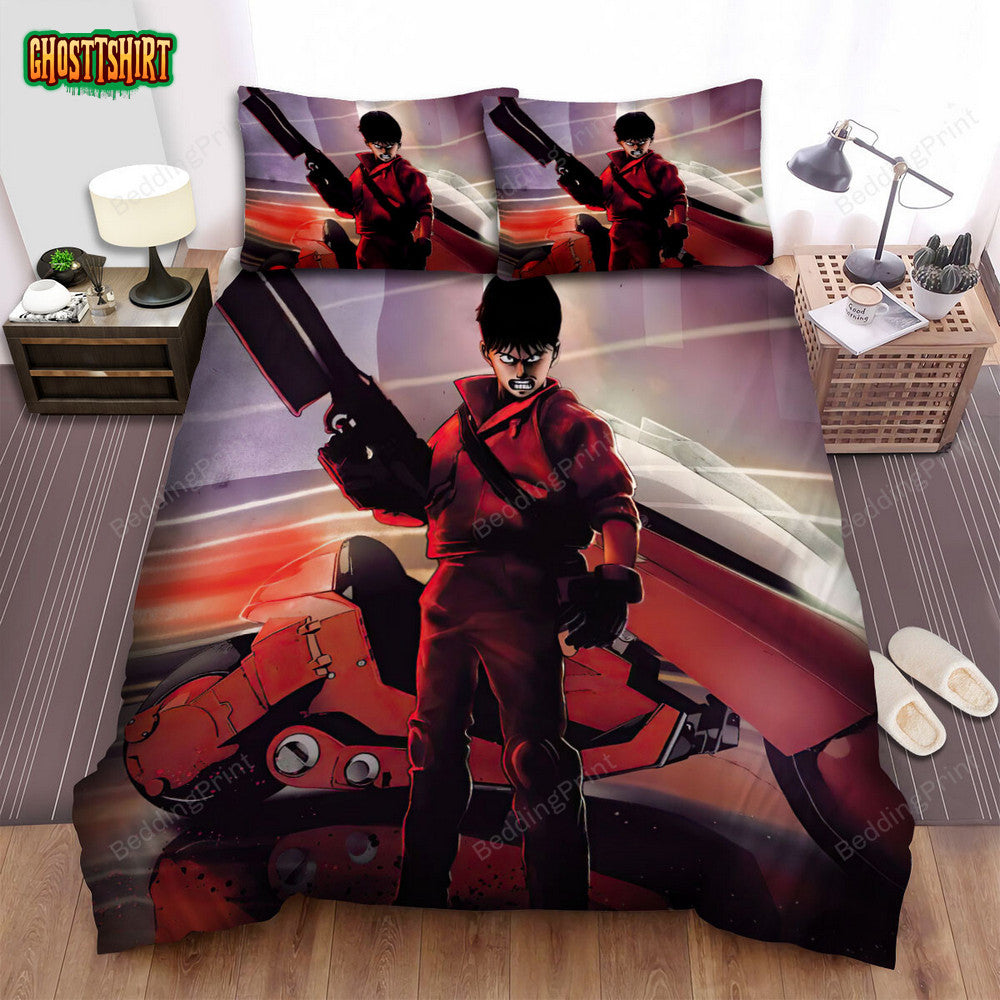 Anime Society Biker Bed Sheets Duvet Cover Bedding Set