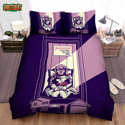 Annabelle Comes Home Chair Photo Movie Bed Sheets Spread Comforter Duvet Cover Bedding Set