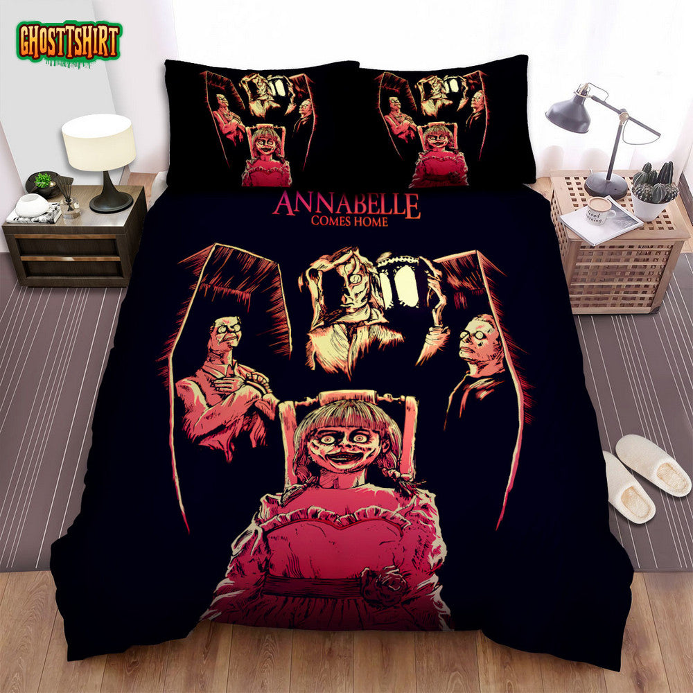 Annabelle Comes Home Movie Bed Sheets Spread Comforter Duvet Cover Bedding Set