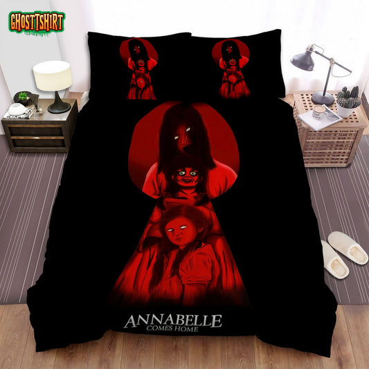 Annabelle Comes Home Movie Poster I Bed Sheets Spread Comforter Duvet Cover Bedding Set