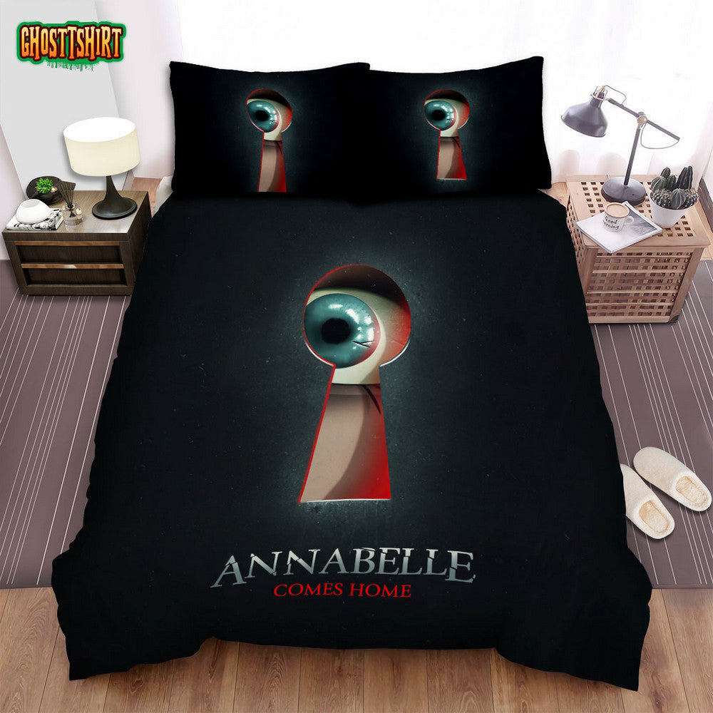 Annabelle Comes Home Movie Poster Vii Bed Sheets Spread Comforter Duvet Cover Bedding Set