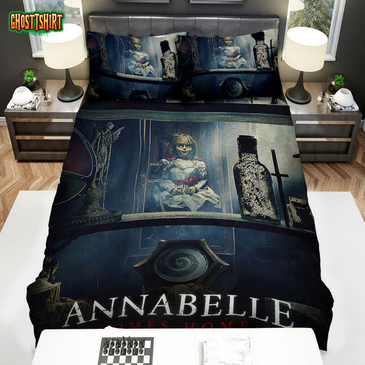 Annabelle Comes Home Movie Storehouse Photo Bed Sheets Spread Comforter Duvet Cover Bedding Set