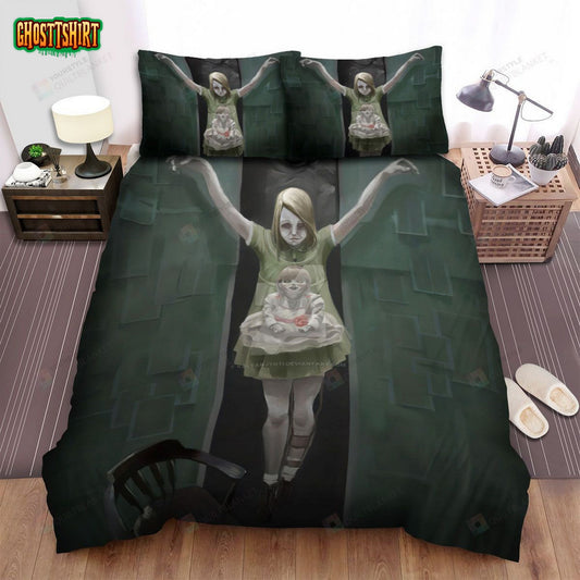 Annabelle Creation Movie Hurt Photo Bed Sheets Spread Comforter Duvet Cover Bedding Set