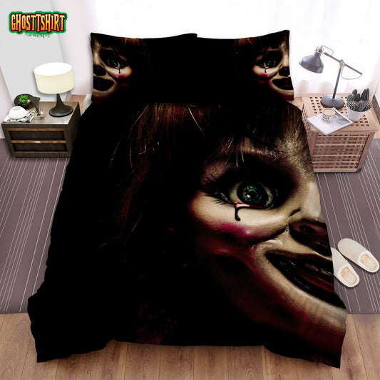 Annabelle (I) (2014) Half Face Movie Poster Bed Sheets Spread Comforter Duvet Cover Bedding Set