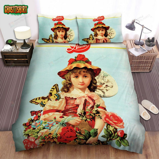 Anne Murray Annie Album Cover Bed Sheets Spread Comforter Duvet Cover Bedding Set
