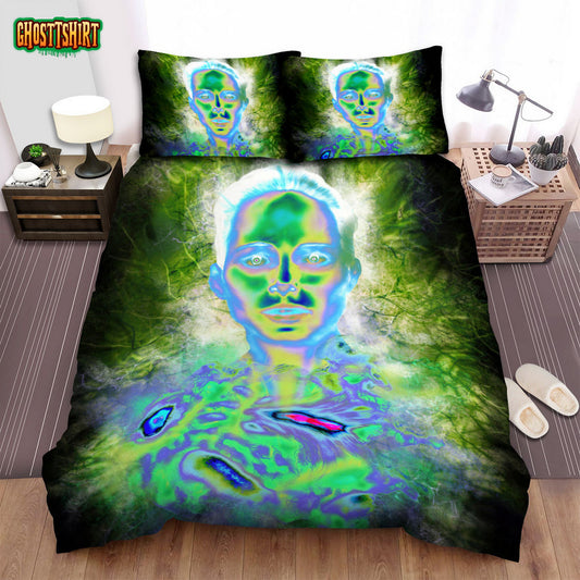Annihilation (I) (2018) Movie Creepy Photo Bed Sheets Spread Comforter Duvet Cover Bedding Set