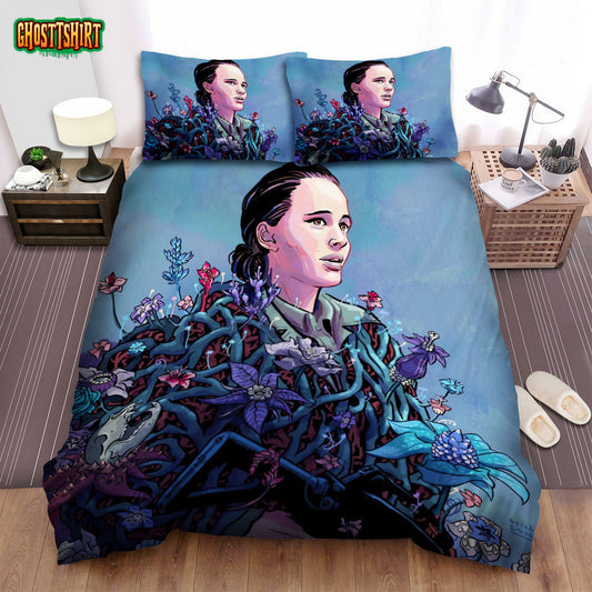 Annihilation (I) Movie Women With Gun Photo Bed Sheets Spread Comforter Duvet Cover Bedding Set
