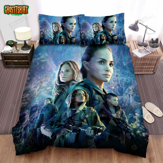 Annihilation Movie Cartoon Photo Bed Sheets Spread Comforter Duvet Cover Bedding Set