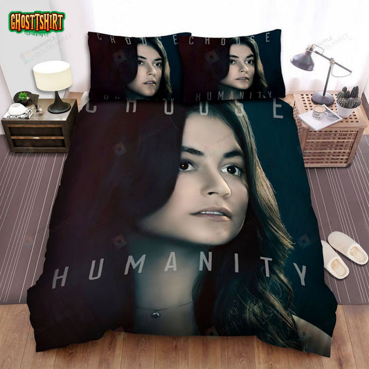 Another Life Blu Hunt Poster Bed Sheets Spread Comforter Duvet Cover Bedding Set