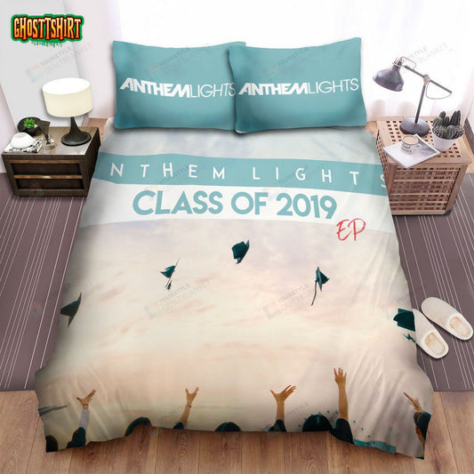 Anthem Lights Album Cover Class Of 2019 Bed Sheets Spread Comforter Duvet Cover Bedding Set