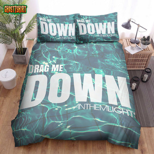 Anthem Lights Album Cover Drag Me Down Bed Sheets Spread Comforter Duvet Cover Bedding Set
