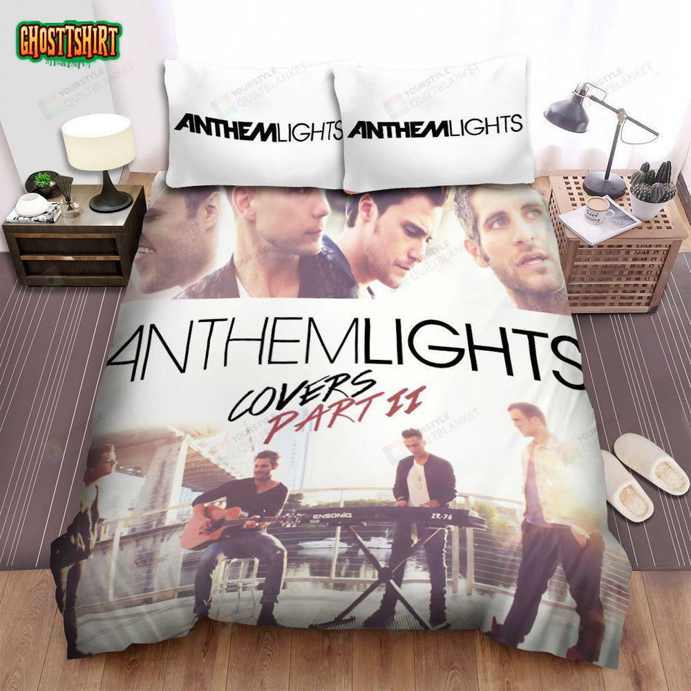 Anthem Lights Album Cover Part 2 Bed Sheets Spread Comforter Duvet Cover Bedding Set