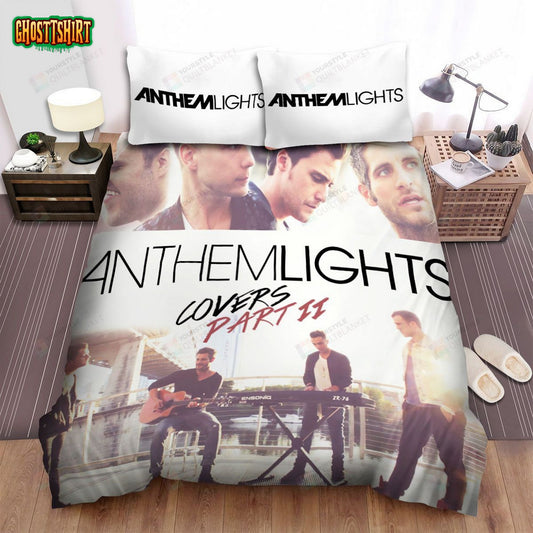 Anthem Lights Album Cover Part 2 Bed Sheets Spread Comforter Duvet Cover Bedding Set