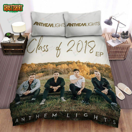 Anthem Lights Album Cover Yellow Cavalier Bed Sheets Spread Comforter Duvet Cover Bedding Set