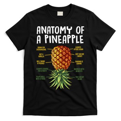 Anatomy Of A Pineapple Swinger T-Shirt