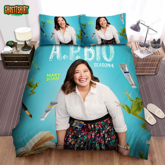 A.P. Bio Mary Sohn Poster Bed Sheets Duvet Cover Bedding Set
