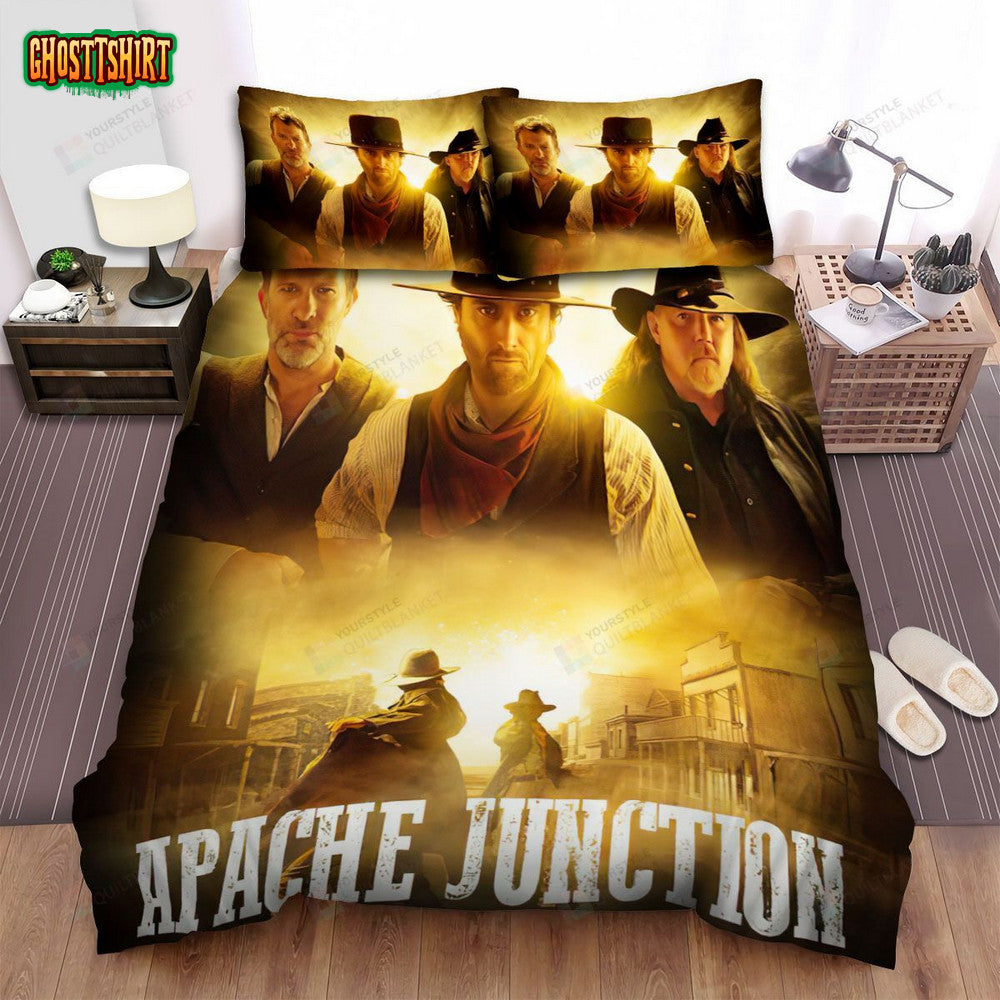Apache Junction Poster 1 Bed Sheets Spread Comforter Duvet Cover Bedding Set
