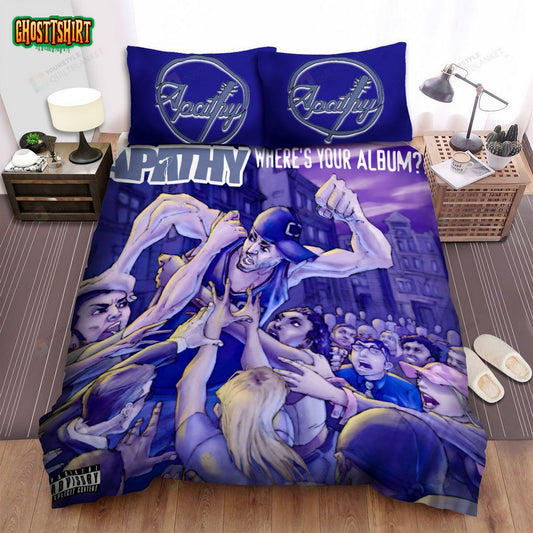 Apathy Where's Your Album Bed Sheets Spread Comforter Duvet Cover Bedding Set