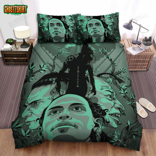 Apocalypto Movie Art 2 Bed Sheets Spread Comforter Duvet Cover Bedding Set