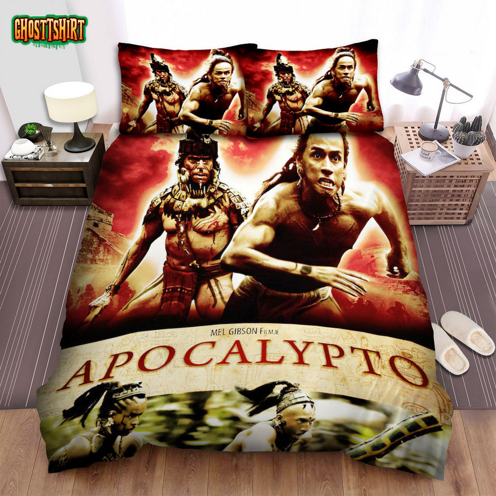 Apocalypto Movie Poster 3 Bed Sheets Spread Comforter Duvet Cover Bedding Set