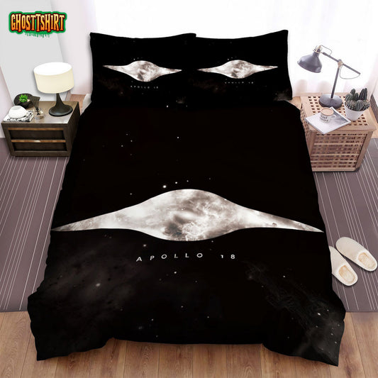 Apollo 18 Movie Logo Film Photo Bed Sheets Spread Comforter Duvet Cover Bedding Set