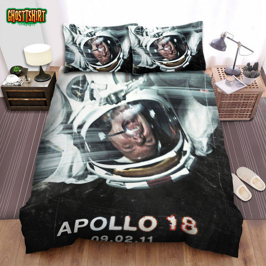 Apollo 18 Movie Poster Iii Photo Bed Sheets Spread Comforter Duvet Cover Bedding Set