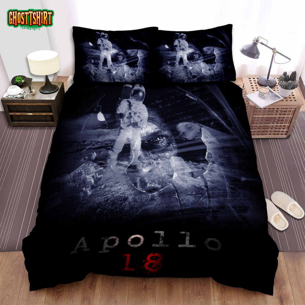 Apollo 18 Movie Poster Vii Photo Bed Sheets Spread Comforter Duvet Cover Bedding Set