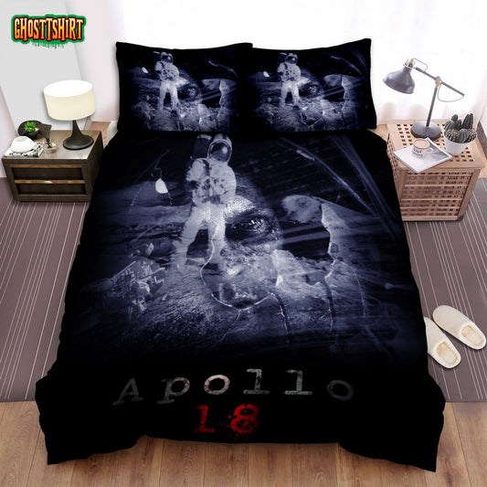 Apollo 18 Movie Poster Vii Photo Bed Sheets Spread Comforter Duvet Cover Bedding Set
