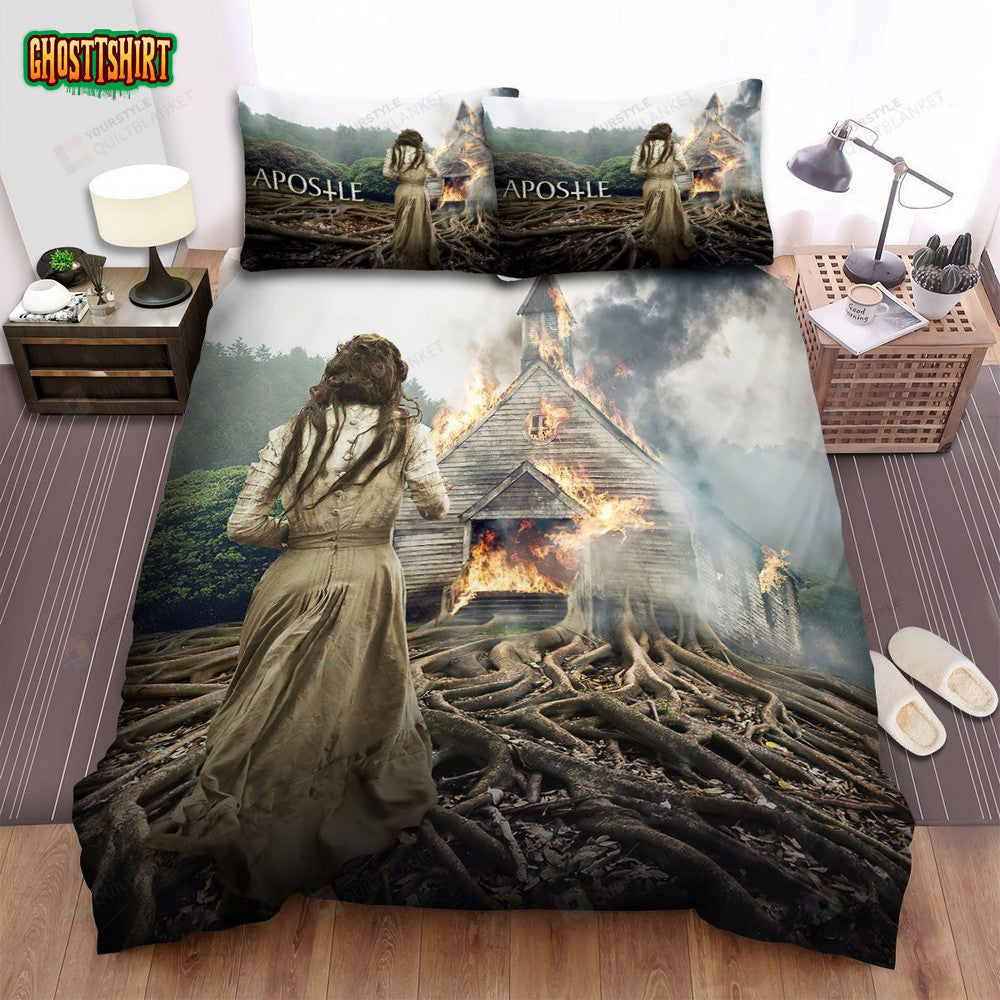 Apostle (2018) Movie Poster Theme Bed Sheets Spread Comforter Duvet Cover Bedding Set
