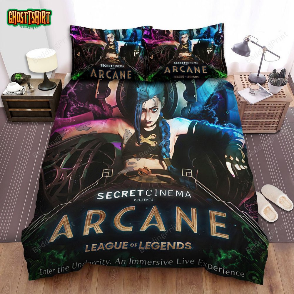 Arcane Powder Poster Bed Sheets Spread Duvet Cover Bedding Set