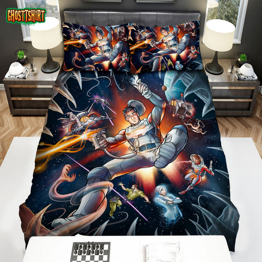 Archer (2009) Movie Man In Space Bed Sheets Duvet Cover Bedding Set
