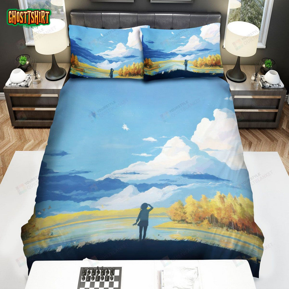 Archive Band, Cloud In The Sky Bed Sheets Spread Duvet Cover Bedding Set