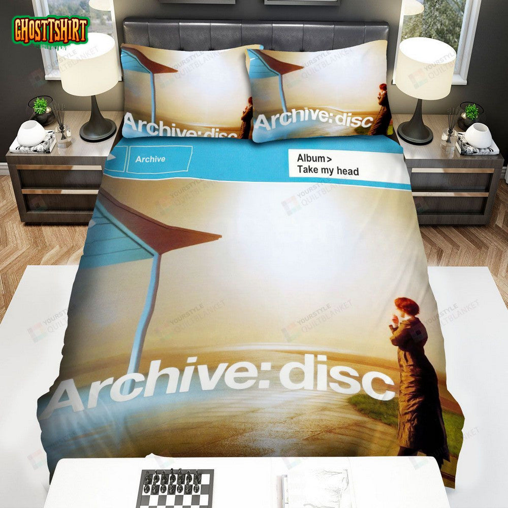 Archive Band, Take My Head Bed Sheets Spread Duvet Cover Bedding Set