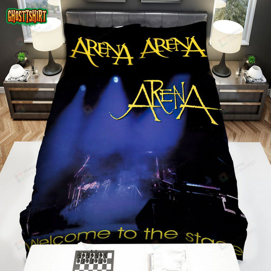 Arena Band Welcome To The Stage Album Cover Bed Sheets Spread Comforter Duvet Cover Bedding Set