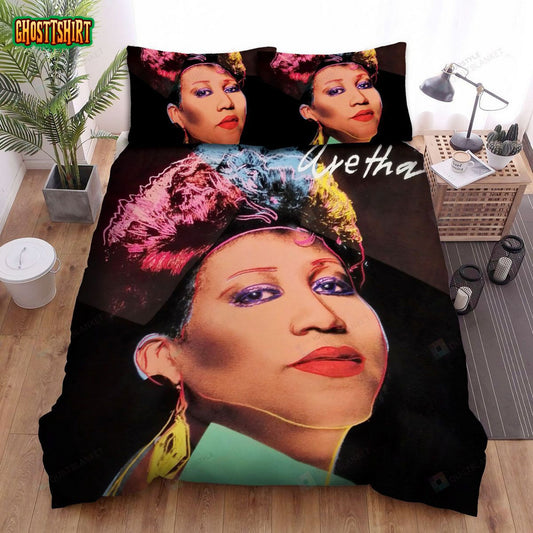 Aretha Franklin Colorful Poster Bed Sheets Spread Comforter Duvet Cover Bedding Set