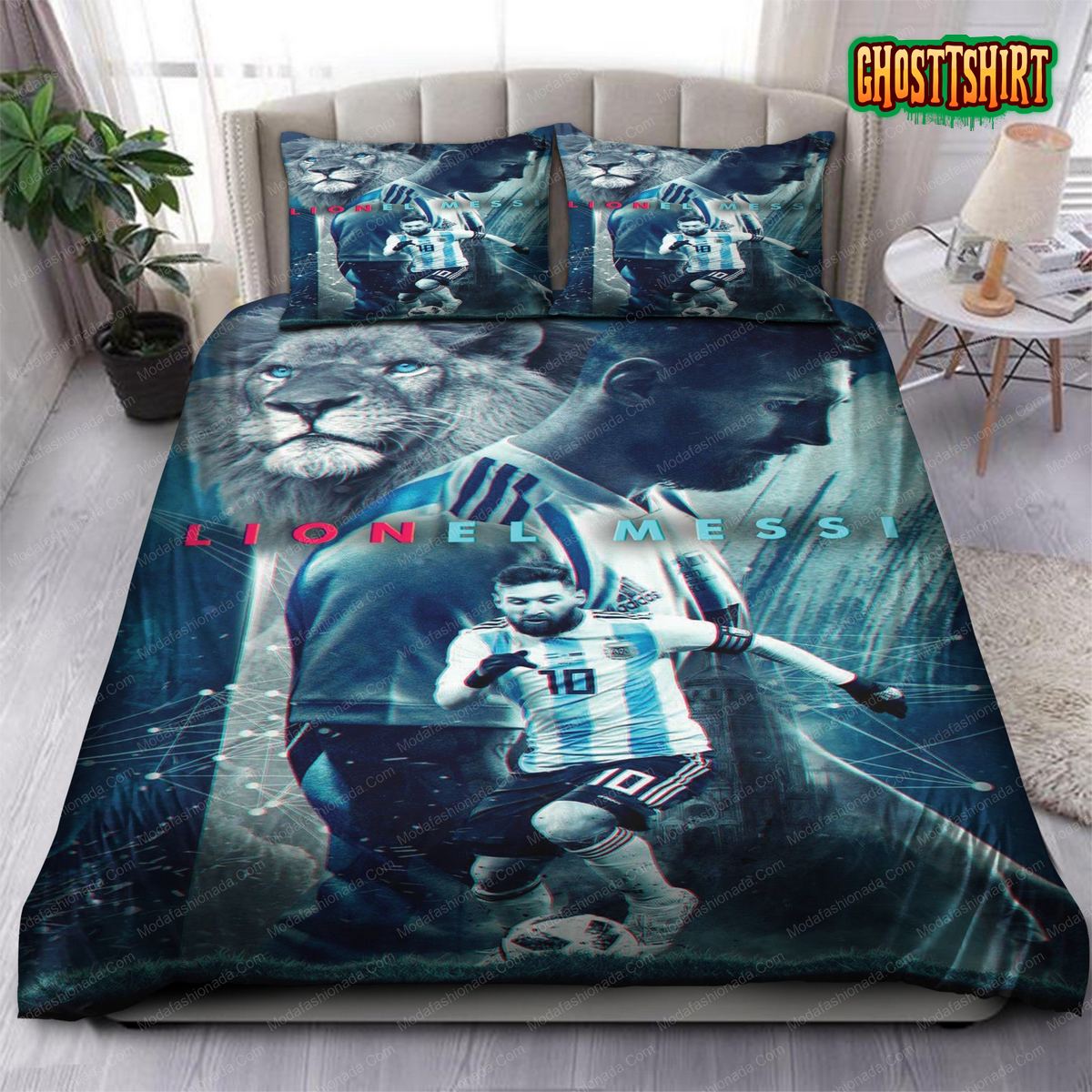 Argentina Lionel Messi 58 Bedding Set