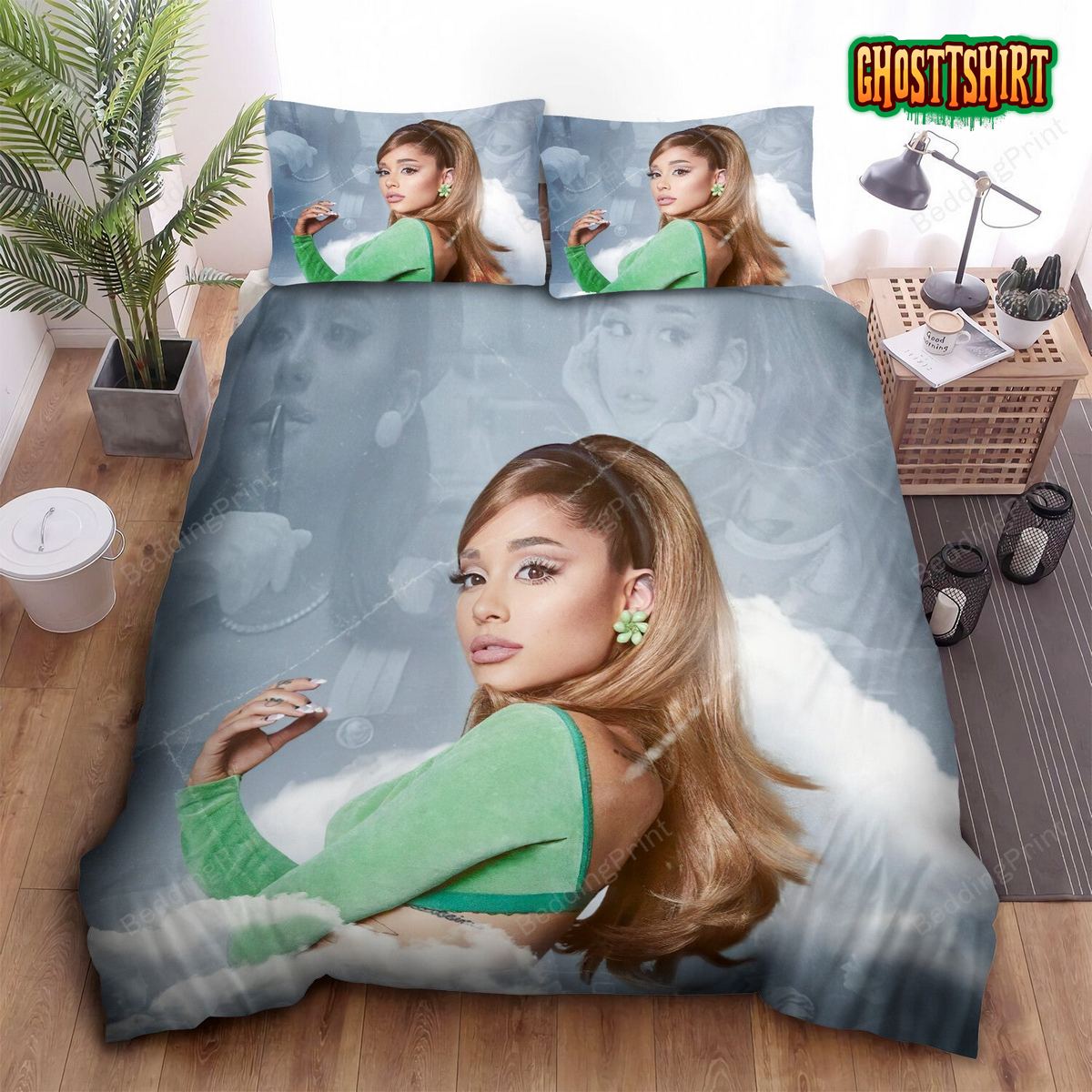 Ariana Grande Positions Moments Bed Sheets Spread Duvet Cover Bedding Set