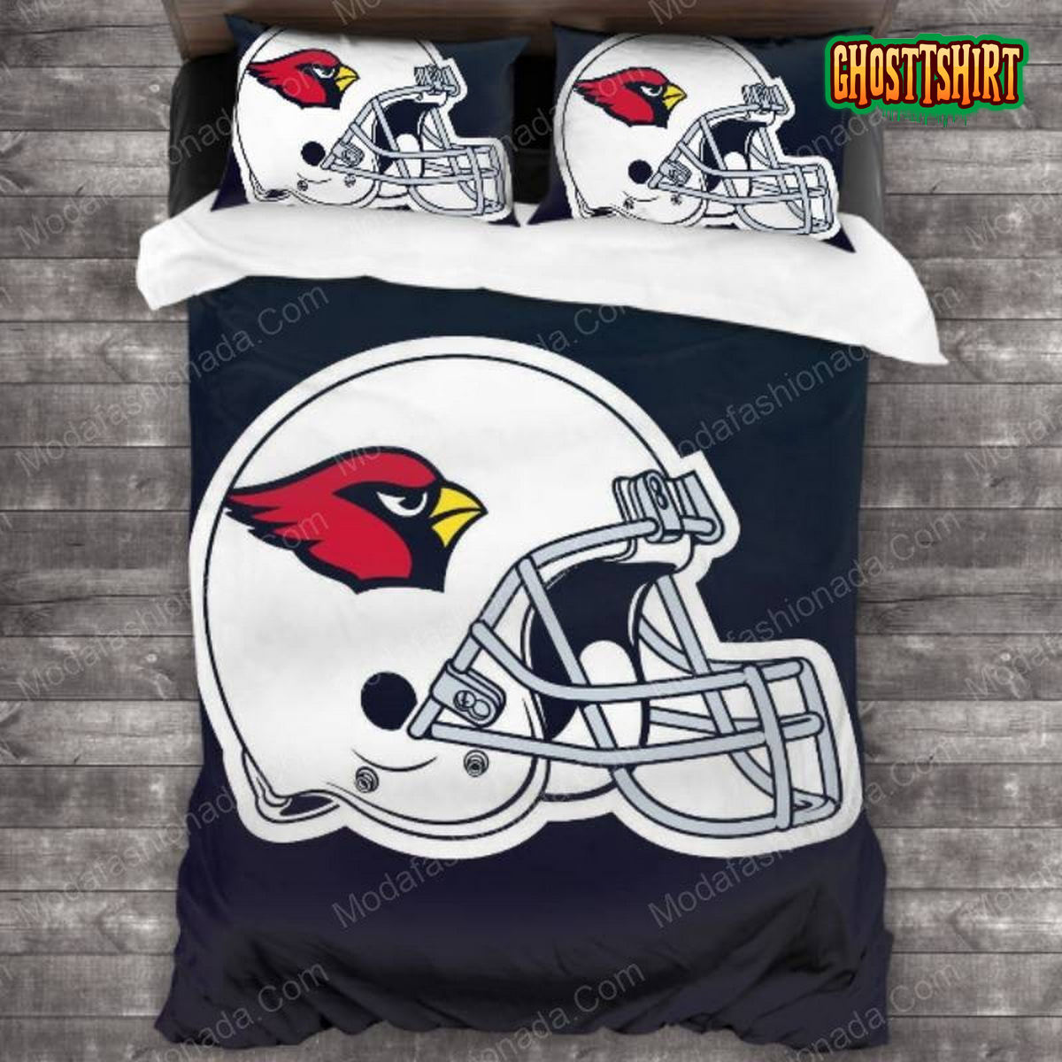 Arizona Cardinals Logo Football Sport 14 Bedding Set