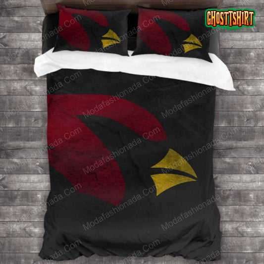 Arizona Cardinals Logo Football Sport 4 Bedding Set