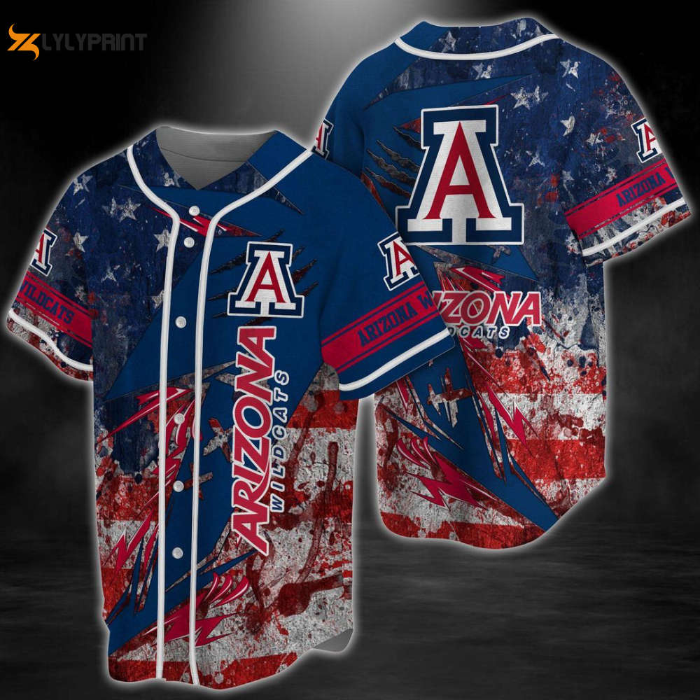 Arizona Wildcats Baseball Jersey Gift For Men Women - lylyprint.com