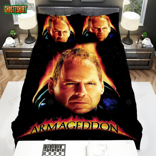 Armageddon Harry S. Stamper Poster Bed Sheets Duvet Cover Bedding Set